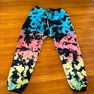 Vibrant Tie-Dye Joggers